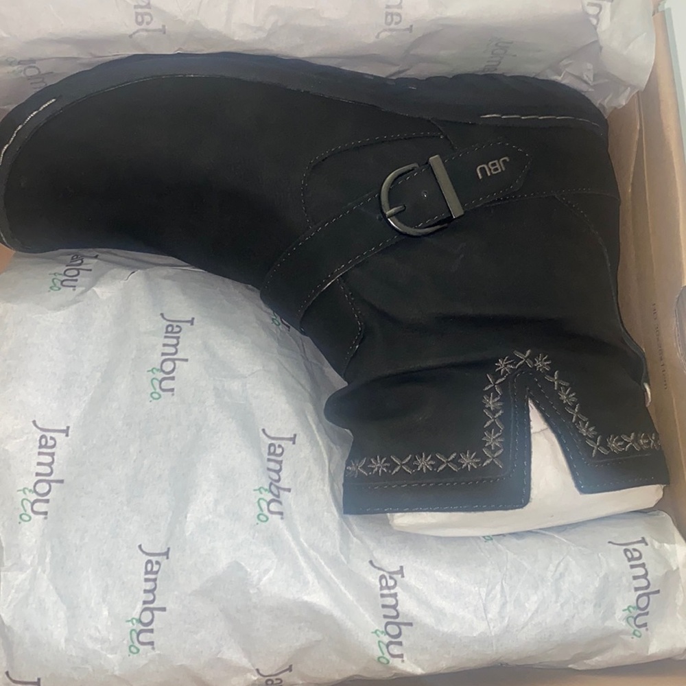 Brand new women’s black ankle boots